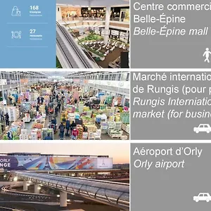  Appartement Paisible Et Bien Situe - Proche Aeroport D'orly Et Tramway Pour Paris France